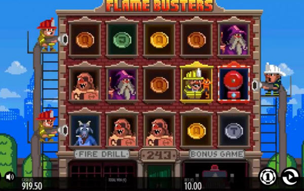 flame busters online slot