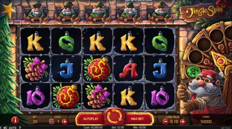 Jingle Spin Video Slot