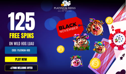 Platinum Reels Casino No Deposit Bonus