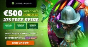 casino luck welcome bonuses