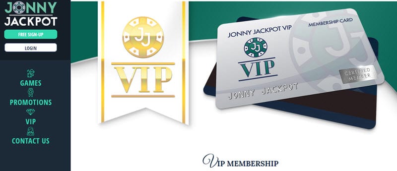 Jonny Jackpot Casino Vip Club 