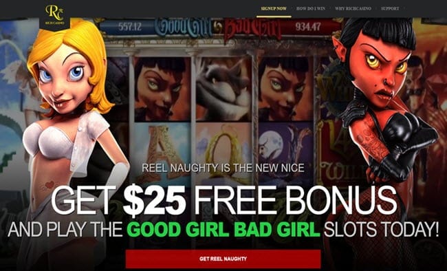 rich casino $25 free bonus