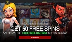 rich casino 50 free spins good girl bad girl