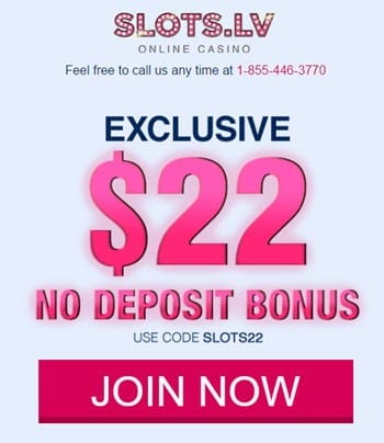 slots.lv casino bonus code