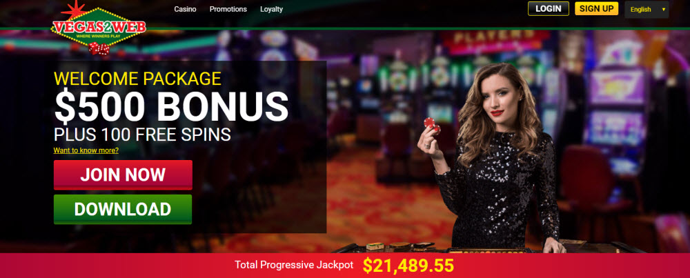 Vegas 2 Web Casino
